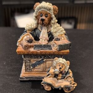 Boyds Bears Judge Bear Figurine